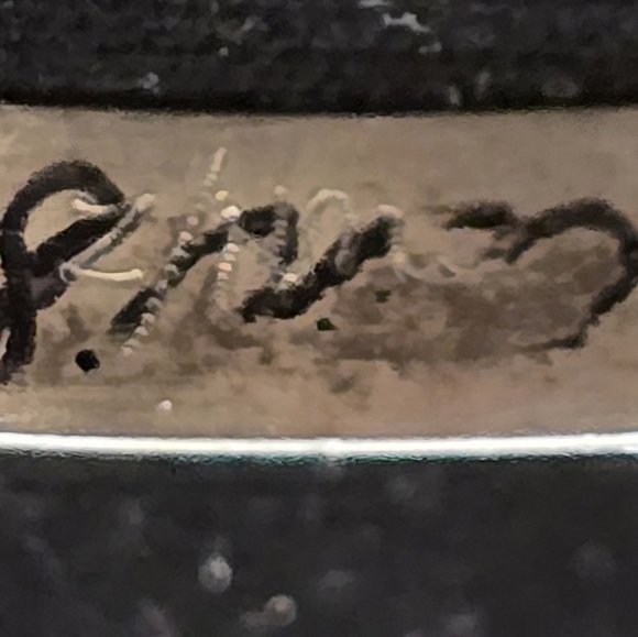 Navajo and Zuni Sterling Silver Inlay Bracelets Damaged Paul Begay/Tracy Zunie - Picture 11 of 15